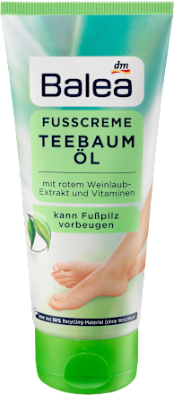 Balea Teebaumöl Fußcreme  Balea