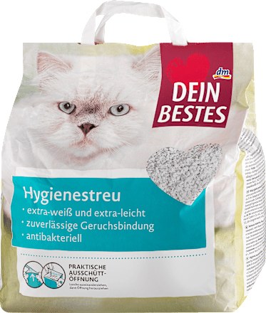 hygienické stelivo pro kočky Dein Bestes