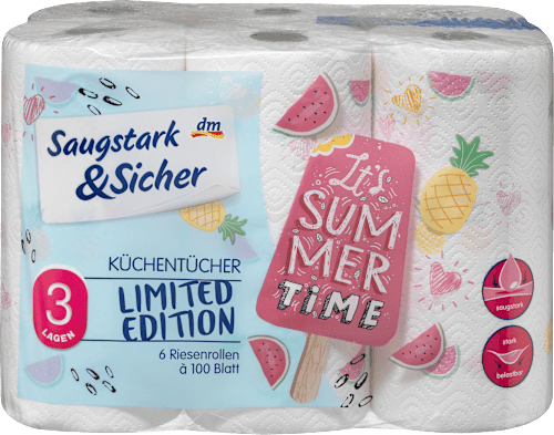 3-slojni kuhinjski ubrusi troslojni, više vrsta Saugstark&Sicher