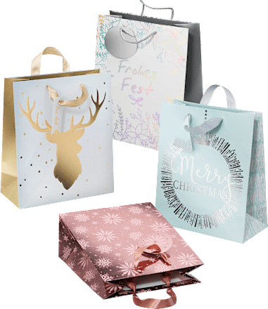 Geschenktasche veredelt, Größe midi  Profissimo