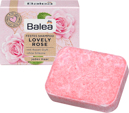 Festes Shampoo Lovely Rose Balea