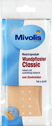 Sebtapasz 1 m x 6 cm, méretre vágható Mivolis