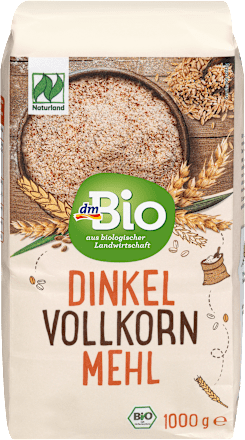 Dinkelmehl Vollkorn dmBio