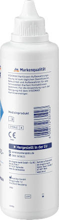 Kontaktlinsen-Pflegemittel Hartlinsen-Aufbewahrungslösung VISIOMAX