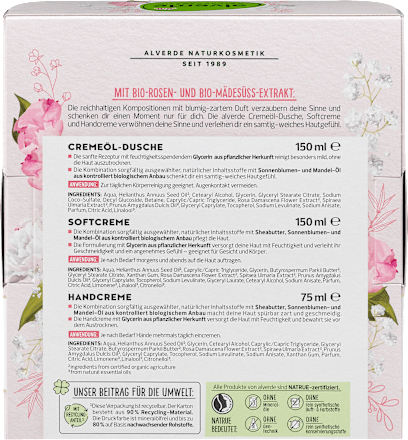 Darilni set Alles Liebe alverde NATURKOSMETIK