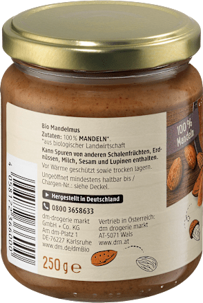 Mandelmus, braun dmBio