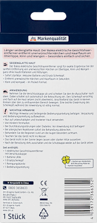 Gesichtshaarentferner, Pocket-Format Balea