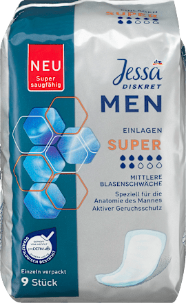 MEN Einlagen Super Jessa DISKRET