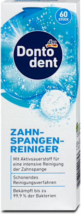 Tablete za čiščenje zobnega aparata Dontodent