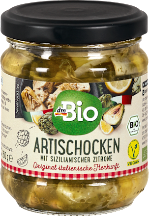 Artischocken mit Sizilianischer Zitrone dmBio