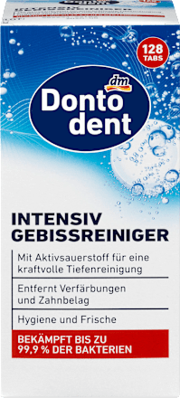 Gebissreiniger Tabs intensiv, Vorteilspack Dontodent