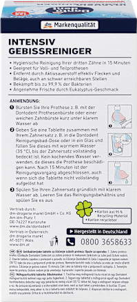 Gebissreiniger Tabs intensiv, Vorteilspack Dontodent