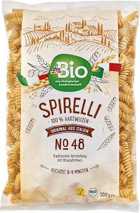 Cestoviny Spirelli dmBio