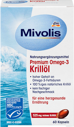kapsle Krill olej Mivolis