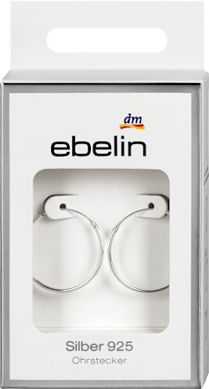Kreolen Ohrstecker Silber 925 (1 Paar) ebelin