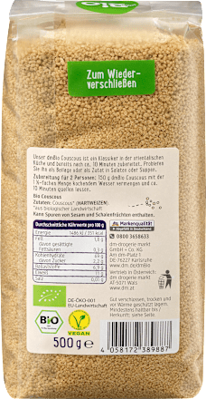 Couscous, Naturland dmBio