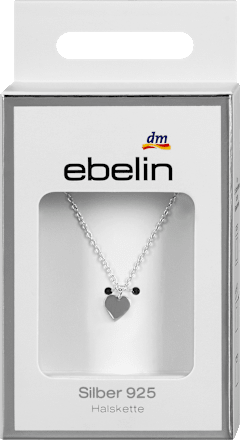 Halskette mit Herzanhänger aus Silber 925 ebelin