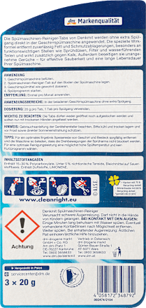 Spülmaschinenreiniger Denkmit