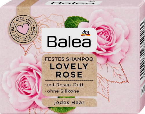Festes Shampoo Lovely Rose Balea