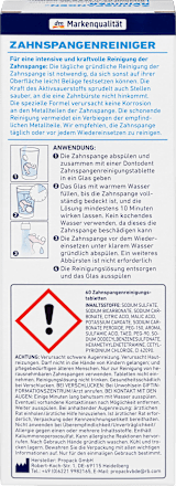 Zahnspangenreiniger Tabs    Dontodent