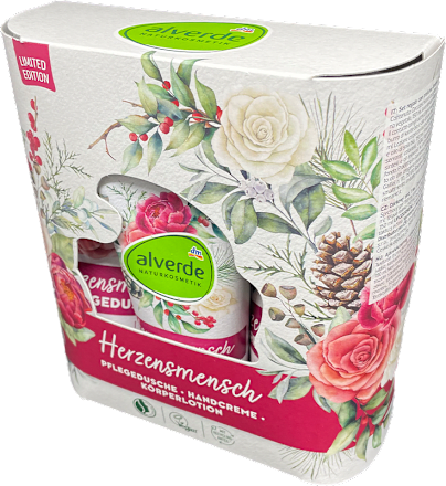 Darčekové balenie Herzensmensch alverde NATURKOSMETIK