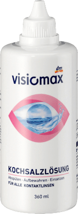 Soluție salină pentru lentile de contact Visiomax