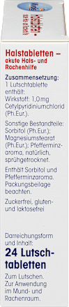 Halstabletten – akute Hals- und Rachenhilfe Mivolis