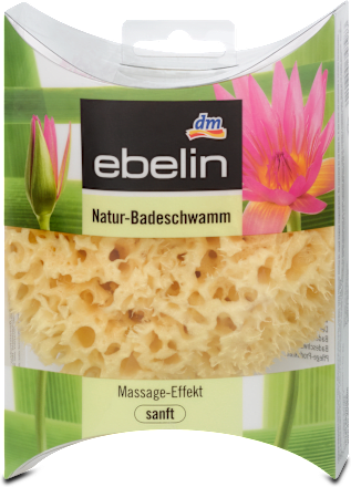 Naturalna gąbka do kąpieli ebelin