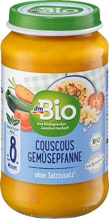 Menu Kuskus z warzywami, od 8. miesiąca życia dmBio