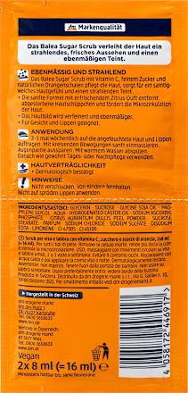 Peeling Sugar Scrub Vitamin C Balea