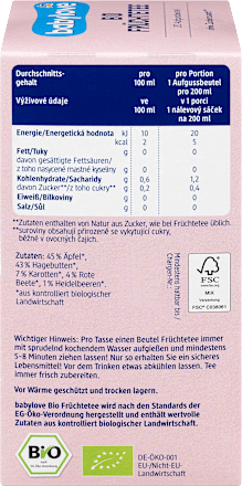 Babytee Bio Früchte (20x2 g) babylove