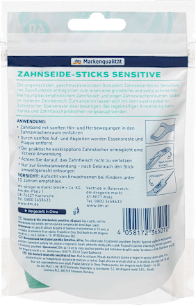 Niciowykałaczki z etui podróżnym do wrażliwych zębów i wąskich przetrzeni międzyzebowych Dontodent