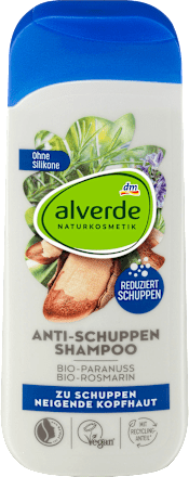 Shampoo Anti-Schuppen Bio-Paranuss, Bio-Rosmarin alverde NATURKOSMETIK