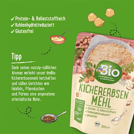 Bio csicseriborsóliszt dmBio