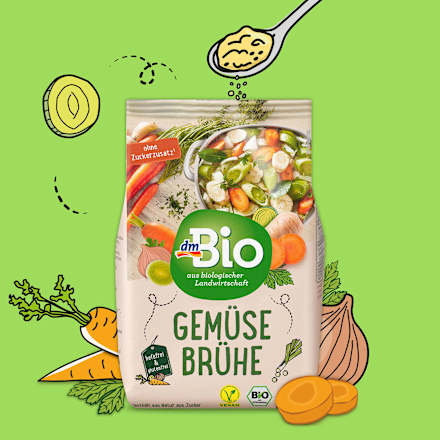 Gemüsebrühe Nachfüllpack, glutenfrei dmBio