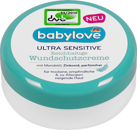 Wundschutzcreme ultra sensitive babylove