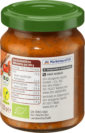 Aufstrich Tomate Quinoa dmBio