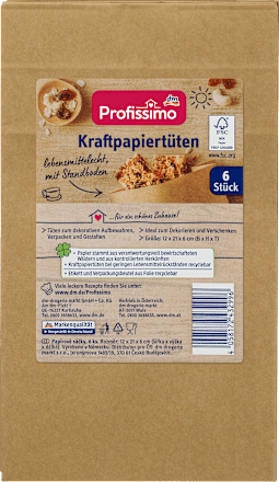 Kraftpapiertüten Profissimo