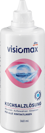 Soluție salină pentru lentile de contact Visiomax