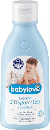 Baby Pflegemilch leicht, sensitive babylove
