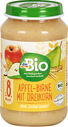 Frucht & Getreide mit Frucht Apfel-Birne mit Dreikorn dmBio