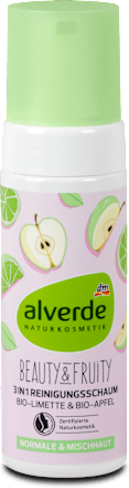 Beauty & Fruity 3u1 pjena za pranje lica – limeta i jabuka alverde NATURKOSMETIK
