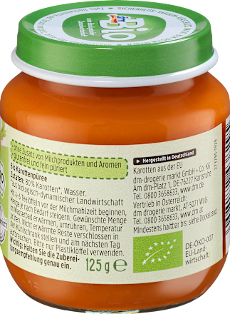 Marchewka od 5. miesiąca życia, Demeter dmBio