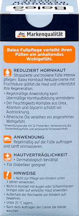 Fußcreme, Hornhaut Reduzier Creme mit Urea & Allantoin Balea