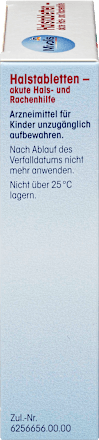 Halstabletten – akute Hals- und Rachenhilfe Mivolis