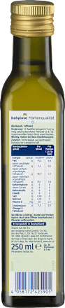 Beikostöl Bio-Rapsöl ab dem 5. Monat babylove