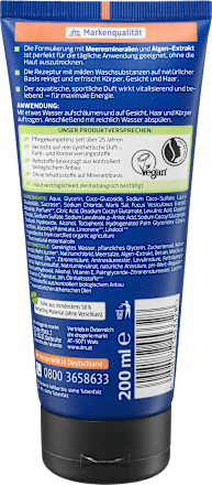 Duschgel 3 in 1 Sports Nature alverde MEN