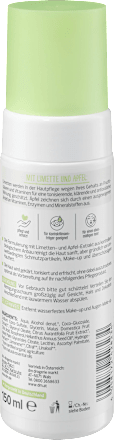 Почистваща пяна с лайм и ябълка alverde NATURKOSMETIK