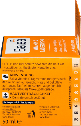 Tagescreme Vitamin C LSF15 Balea