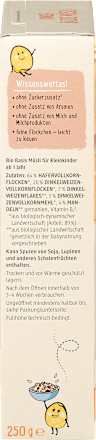 Kindermüsli Basis ab 1 Jahr, Demeter dmBio